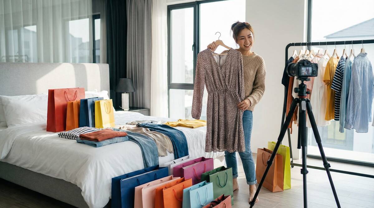 黄色仓库穿搭视频